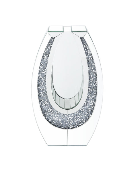 Acme - Noralie Accent Decor 97818 Mirrored & Faux Diamonds