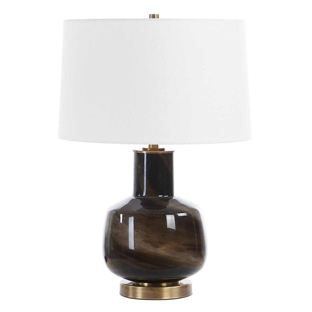 Buchanan Table Lamp Charcoal - Black by Uttermost - View 4