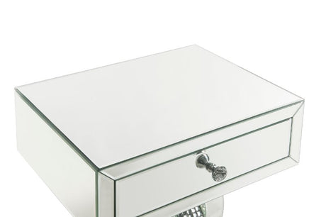 Acme - Ornat Accent Table 97935 Faux Square Diamonds