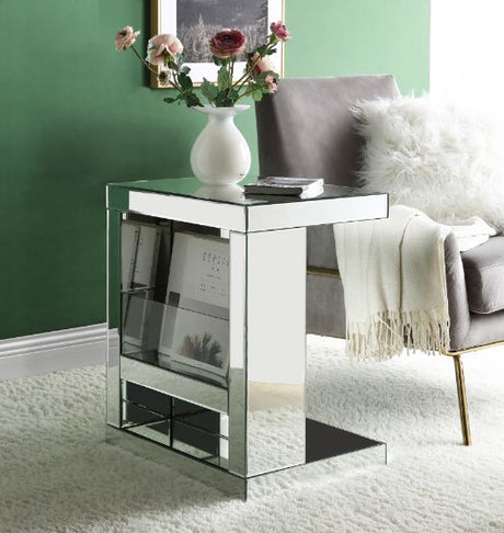 Acme - Dominic Accent Table 97939 Mirrored