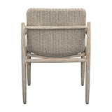 Sumba Wicker Outdoor Dining Chair - Gray by Uttermost - View 8