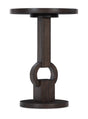 Commerce And Market Round Side Table - Dark Brown by Hooker Furniture - View 1