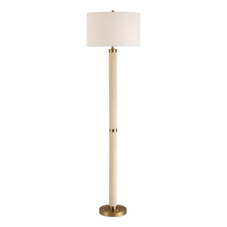 Wessex Floor Lamp - Gold / White by Uttermost - View 1