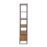 Belcroft 4 - drawer Etagere Natural Acacia and Black | Coaster - 980056 - Home Elegance USA - 5