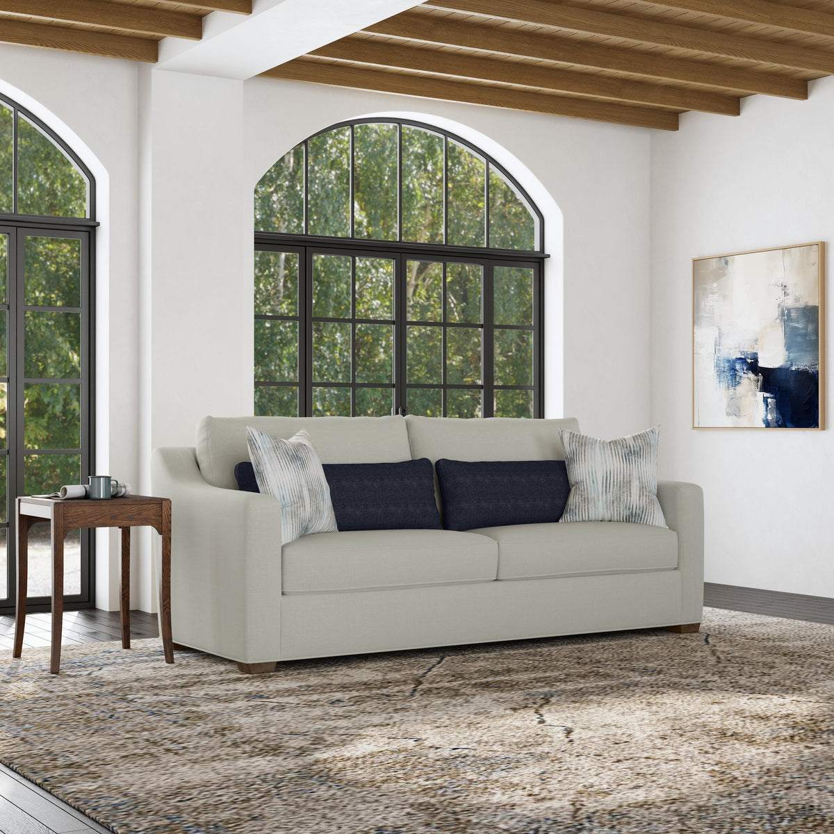 Milo Fabric Two-Cushion Sofa | Flexsteel