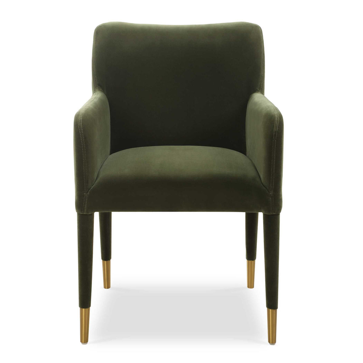 Conifer Dining Arm Chair Moss Green - Dark Green by Uttermost - View 1