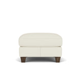 Dana Leather Ottoman | Flexsteel