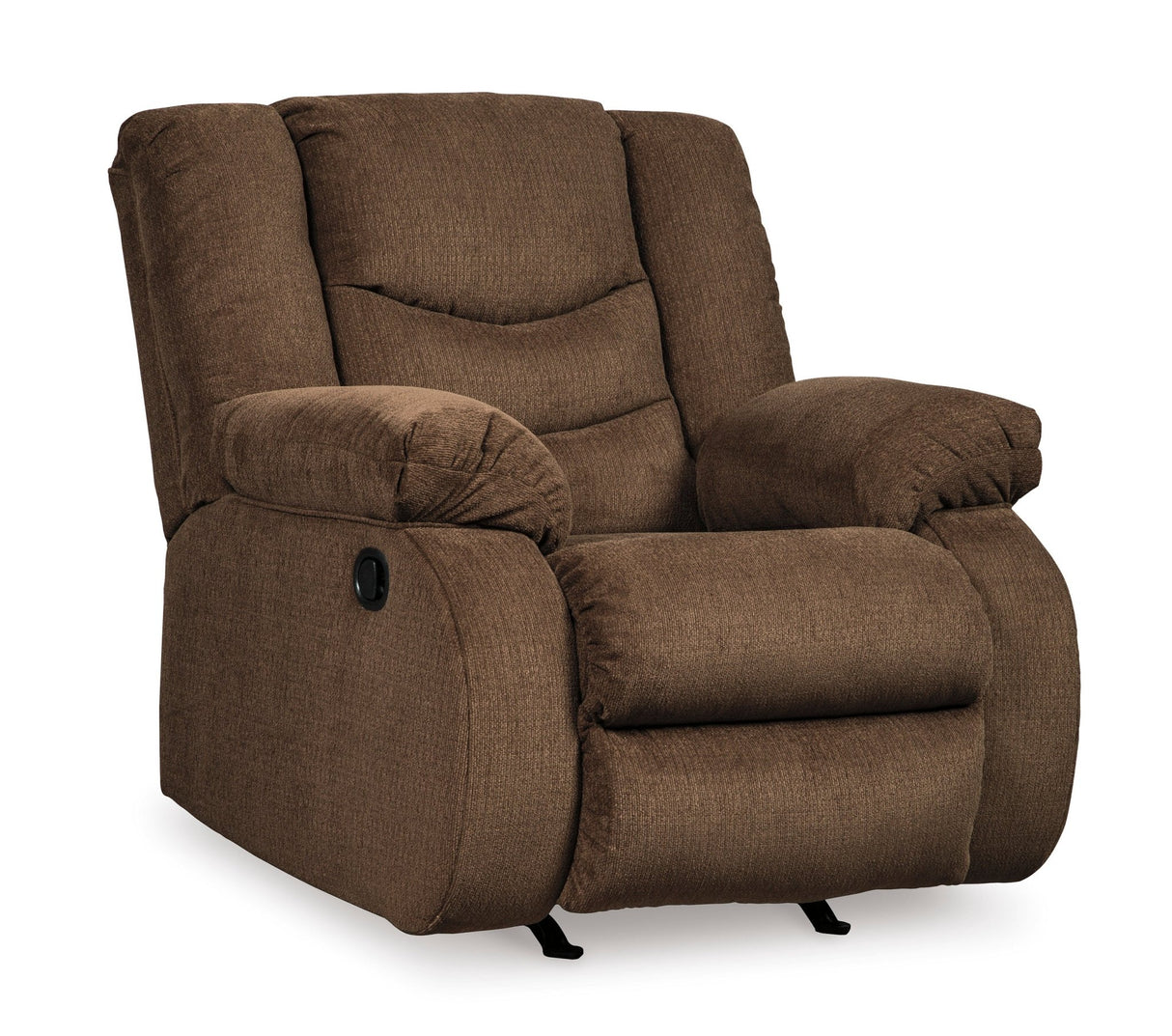 Ashley Chocolate Tulen Rocker Recliner - Chenille | Home Elegance USA