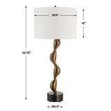 Remolino Table Lamp - Bronze by Uttermost - View 7
