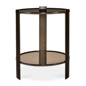 Hanson Side Table - Bronze by Uttermost - View 1