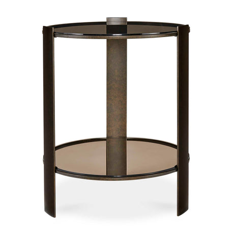 Hanson Side Table - Bronze by Uttermost - View 1