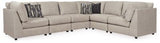 Ashley Bisque Kellway 98707S3 6 - Piece Sectional - Chenille - 98707S3 - Home Elegance USA - 1