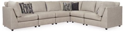 Ashley Bisque Kellway 98707S3 6 - Piece Sectional - Chenille | Home Elegance USA