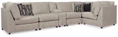 Ashley Bisque Kellway 98707S10 6 - Piece Sectional - Chenille | Home Elegance USA