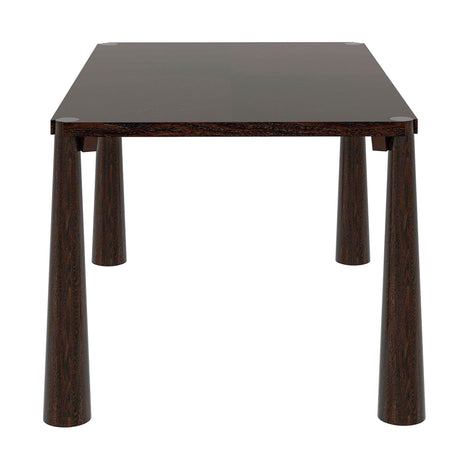TREXM 7-Piece Retro Dining Table Set for 6, Wood Dining Table Set for 6 with Upholstered Chairs for kitchen & Dining Room (Espresso) - sold by Home Elegance USA