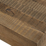 Rustic Planes Modern Coffee Table - Dark Brown by Uttermost - View 9