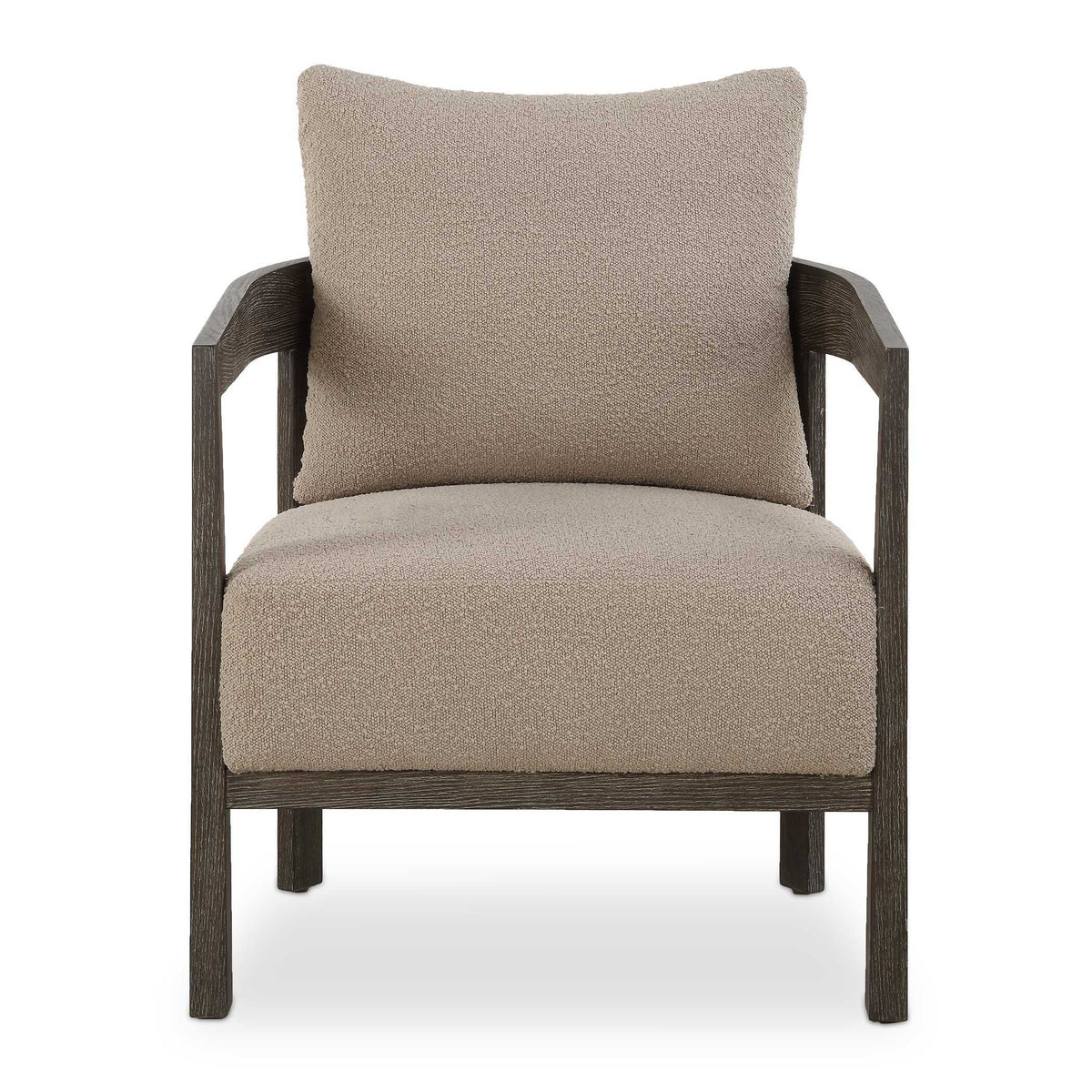 Sienna Sand Fabric Accent Chair - Light Brown by Uttermost - View 1