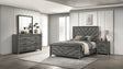 Denver Modern Style 4 Pc Queen Bedroom Set Made with Wood in Gray(NJ INVENTORY) - sold by Home Elegance USA