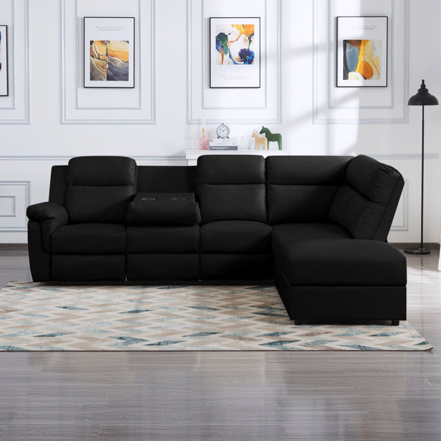 110.2'' Manual Reclining Sectional Sofa - W223S00501 - image - 1