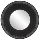 Sailor's Knot Round Mirror - Black by Uttermost - View 1
