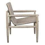 Sumba Wicker Outdoor Lounge Chair - Gray by Uttermost - View 10