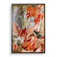 Garden City Abstract Art Green / Orange / Pink - Orange / Green by Uttermost - View 1