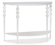Melange On The Bright Side Demilune Console - White by Hooker Furniture - View 1