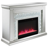 Electric Fireplace - Gilmore Rectangular Freestanding Fireplace Mirror