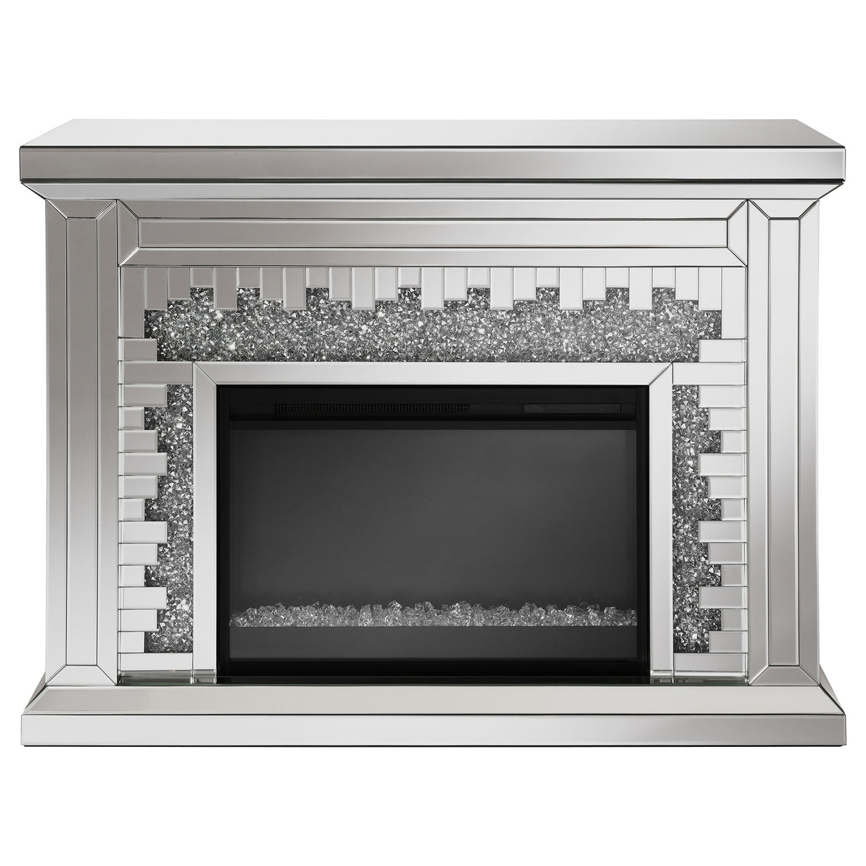 Electric Fireplace - Gilmore Rectangular Freestanding Fireplace Mirror