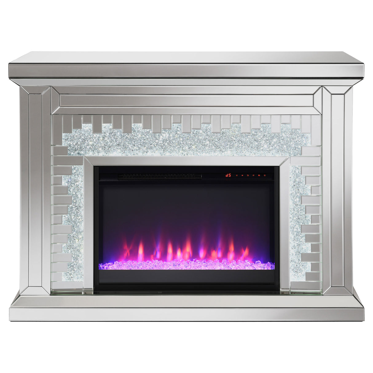 Electric Fireplace - Gilmore Rectangular Freestanding Fireplace Mirror