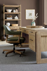 Executive Desk - Light Brown by Hooker Furniture - View 5