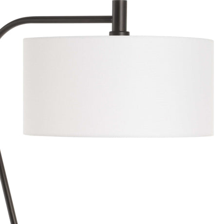 Irwin Floor Lamp Curved Brass - Bronze by Uttermost - View 5
