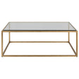 Bravura Coffee Table - Gold by Uttermost - View 1