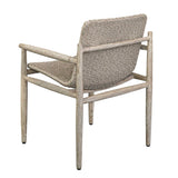 Sumba Wicker Outdoor Dining Chair - Gray by Uttermost - View 9