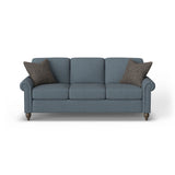 Moxy Fabric Sofa With Rolled Arms | Flexsteel