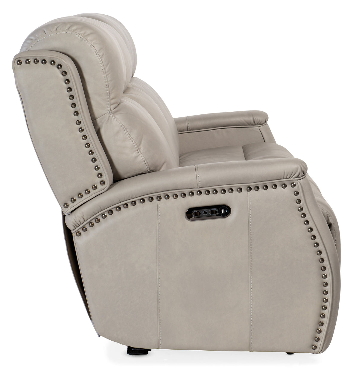 Rhea Zero Gravity Power Recline Sofa With Power Headrest Beige - Light Gray by Hooker Furniture - View 5