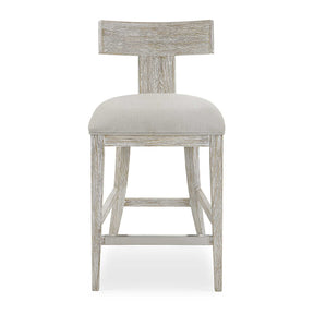 Idris Counter Stool White - Beige by Uttermost - View 1