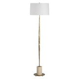 Halen Brass Floor Lamp - Gold by Uttermost - View 4