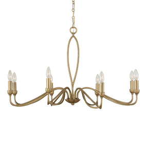Corella 8 Light Chandelier - Gold by Uttermost - View 1