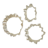 Ripple Effect Wall Art (Set of 3) - Silver by Uttermost - View 5