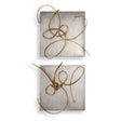 Harmony Metal Wall Art (Set of 2) - Gold / Silver by Uttermost - View 1