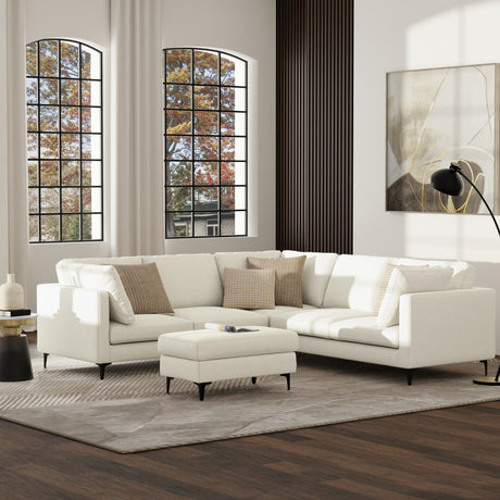 Ava Mid Century Corner Sectional Sofa - sold by Home Elegance USA