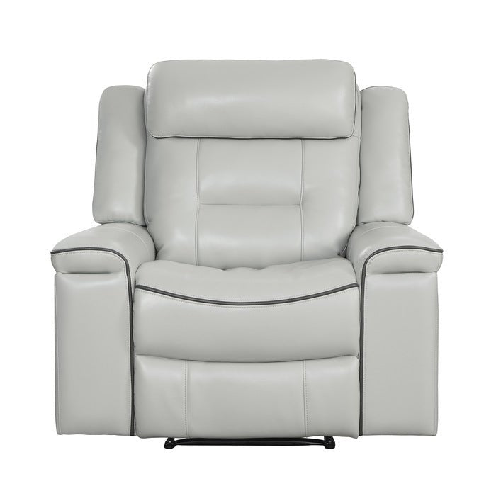 Darwan Lay Flat Reclining Chair In Light Grey 9999Gy - 1 | Homelegance - 9999GY - 1 - Home Elegance USA - 1