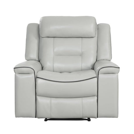 Darwan Lay Flat Reclining Chair In Light Grey 9999Gy - 1 | Homelegance - 9999GY - 1 - Home Elegance USA - 1