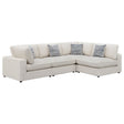 Rhette Beige 4-piece Upholstered Sectional with Reversible Cushions - sold by Home Elegance USA