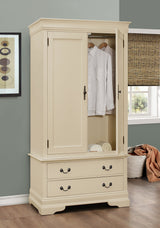 Elegant Traditional Beige Armoire - sold by Home Elegance USA