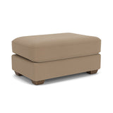 Thornton Leather Cocktail Ottoman | Flexsteel