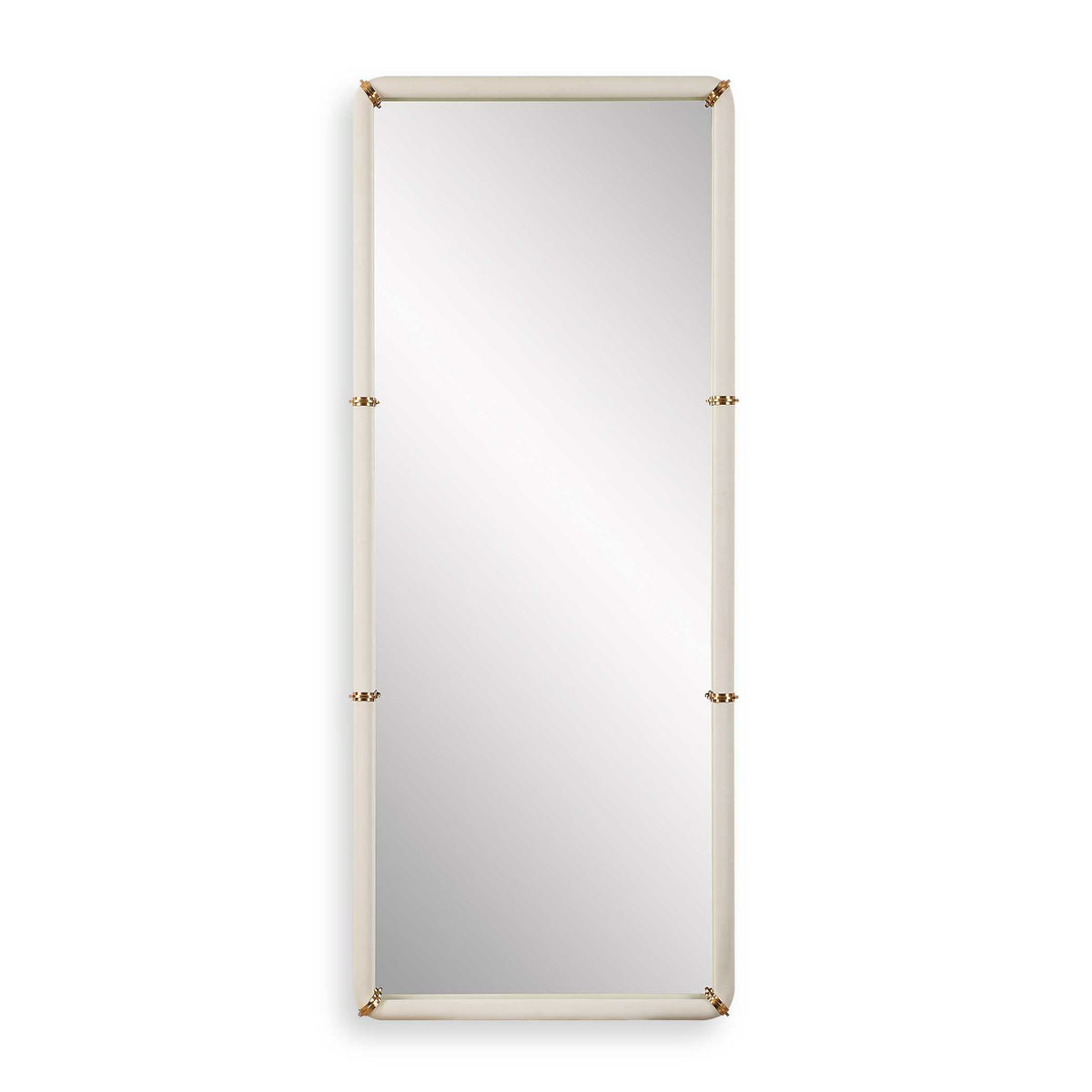 Cyprus Dressing Mirror - White by Uttermost - View 1