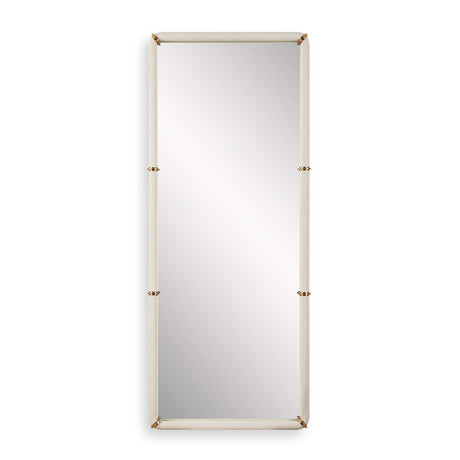 Cyprus Dressing Mirror - White by Uttermost - View 1