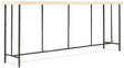 Driftwood Console Table Beige / Gray - Beige / Dark Gray by Hooker Furniture - View 1